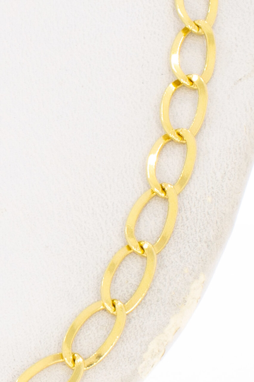 18 Karaat Gourmet ketting - 80,5 cm