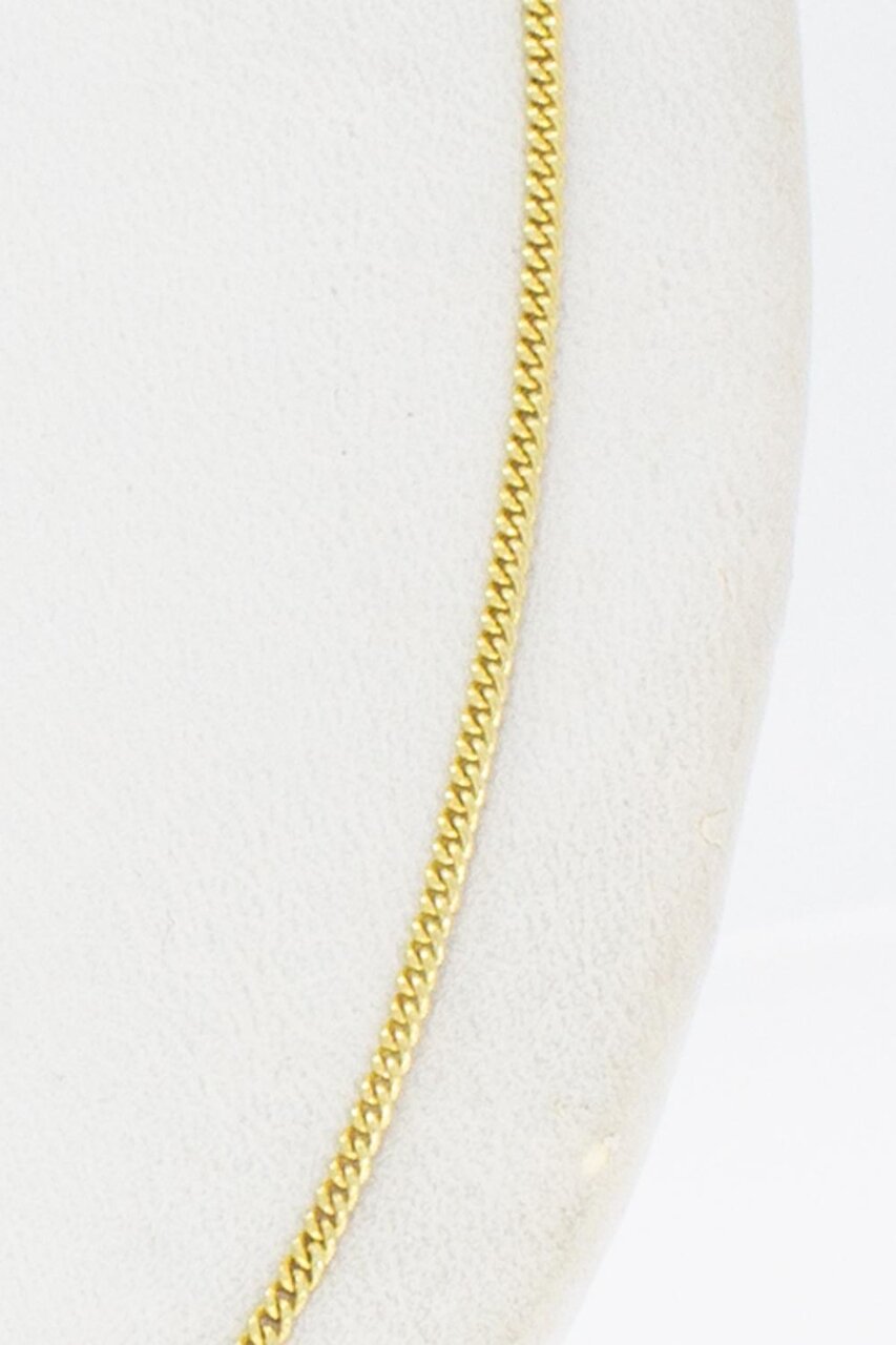 14 Karaat Gourmet ketting - 66,8 cm