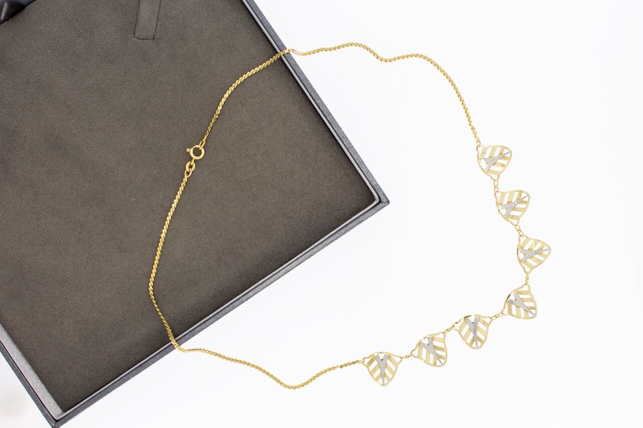 18 Karaat gouden Vintage ketting - 48,8 cm