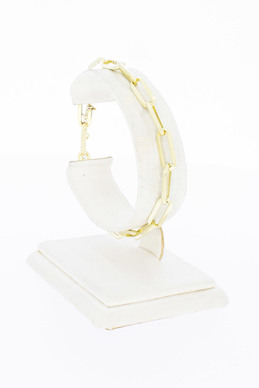 14 Karaat gouden Closed forever armband - 20 cm