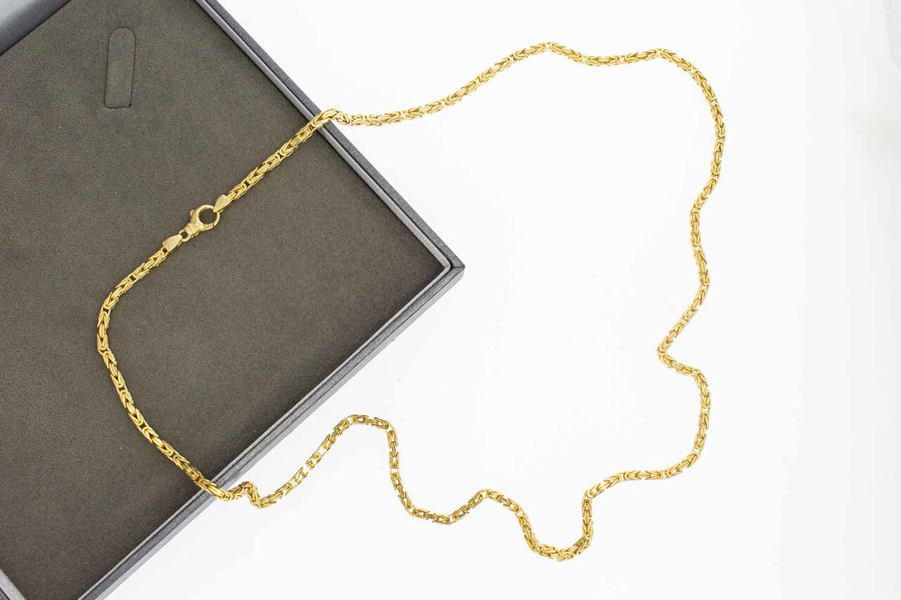 14 Karaat gouden byzantijnse Koningsketting - 65,2 cm