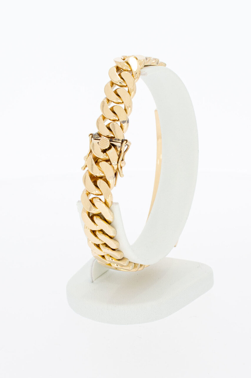 18 Karaat heren naam armband - 20,5 cm