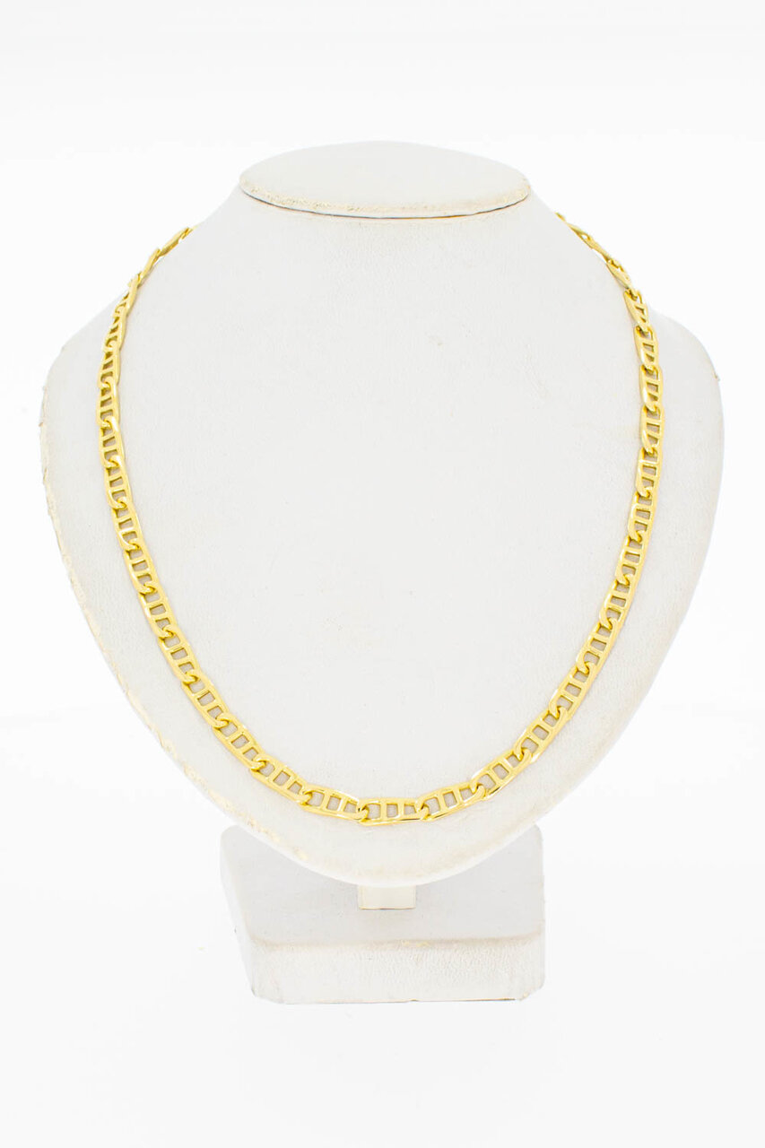 Anker ketting 18 Karaat goud - 51,2 cm
