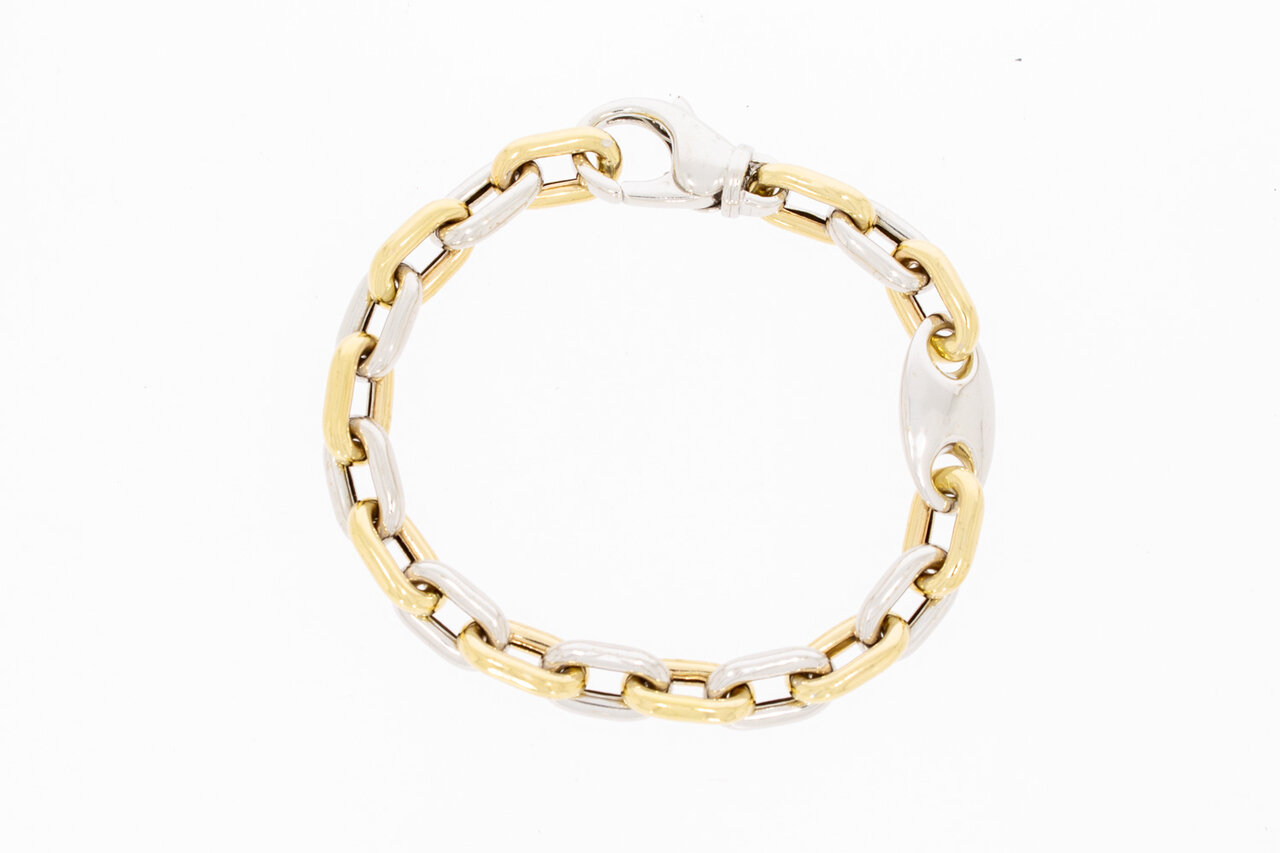 14 Karaat goud Anker armband - 20,4 cm