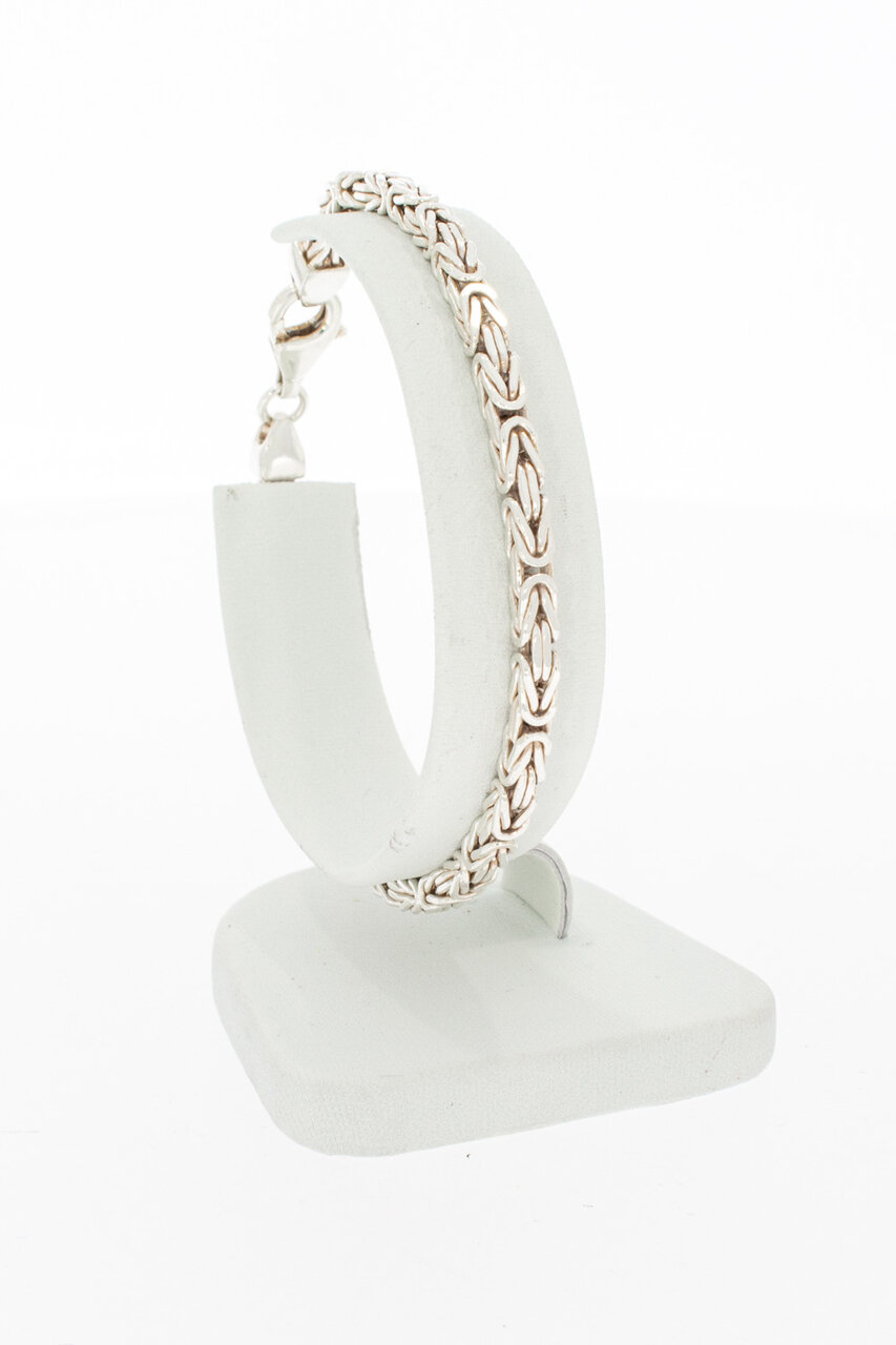 Zilveren (925) Koningsarmband - 19,5 cm