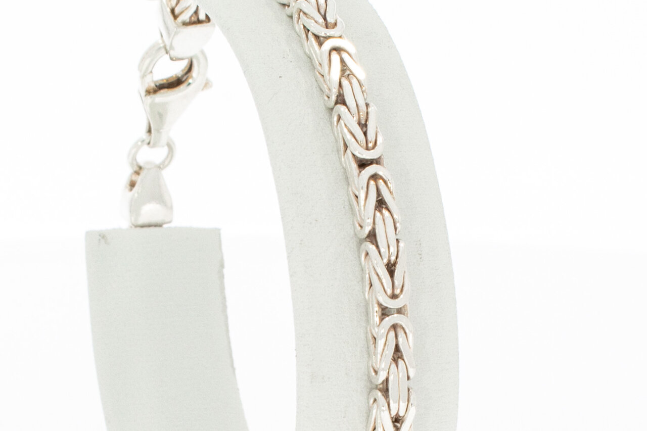 Zilveren (925) Koningsarmband - 19,5 cm