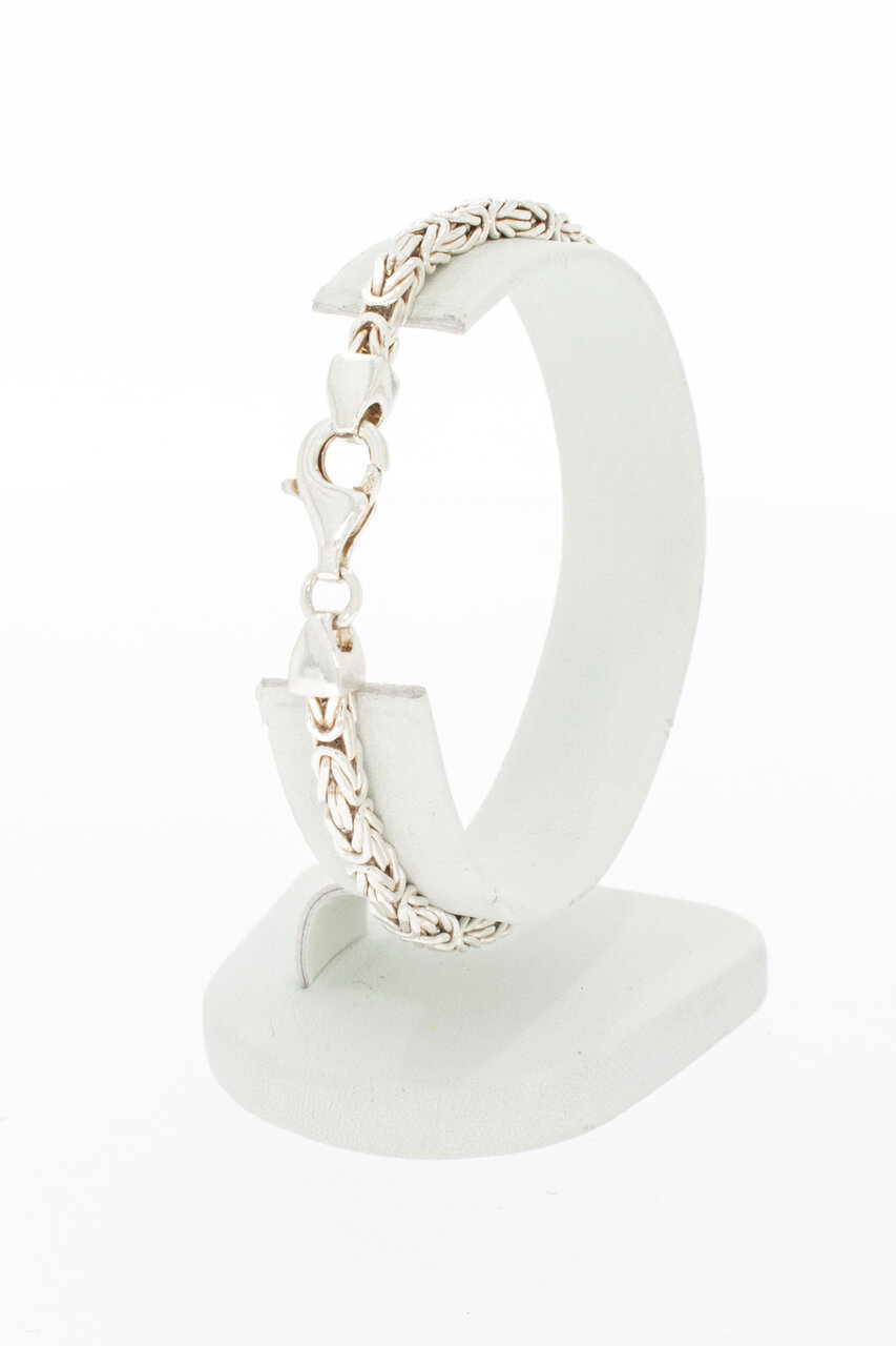 Zilveren (925) Koningsarmband - 19,5 cm