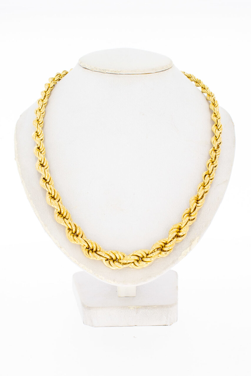 Koordketting 18 Karaat goud - 46 cm