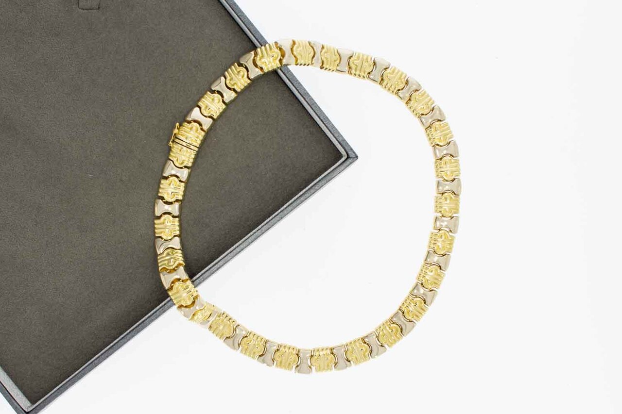 18 Karaat gouden vrouwen ketting - 37,5 cm