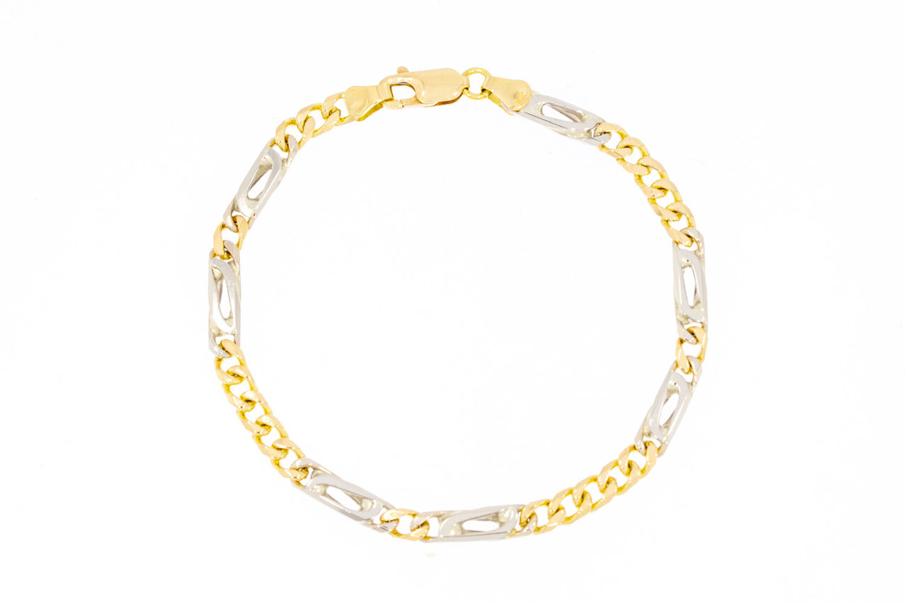 18 Karaat Gourmet armband - 18,3 cm