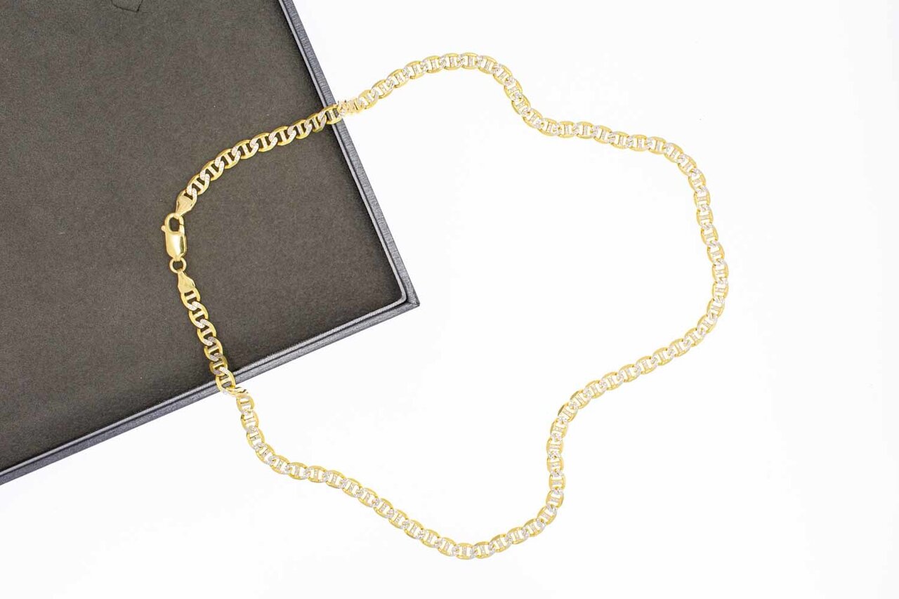 18 Karaat gouden ketting Valkenoog - 50,1 cm