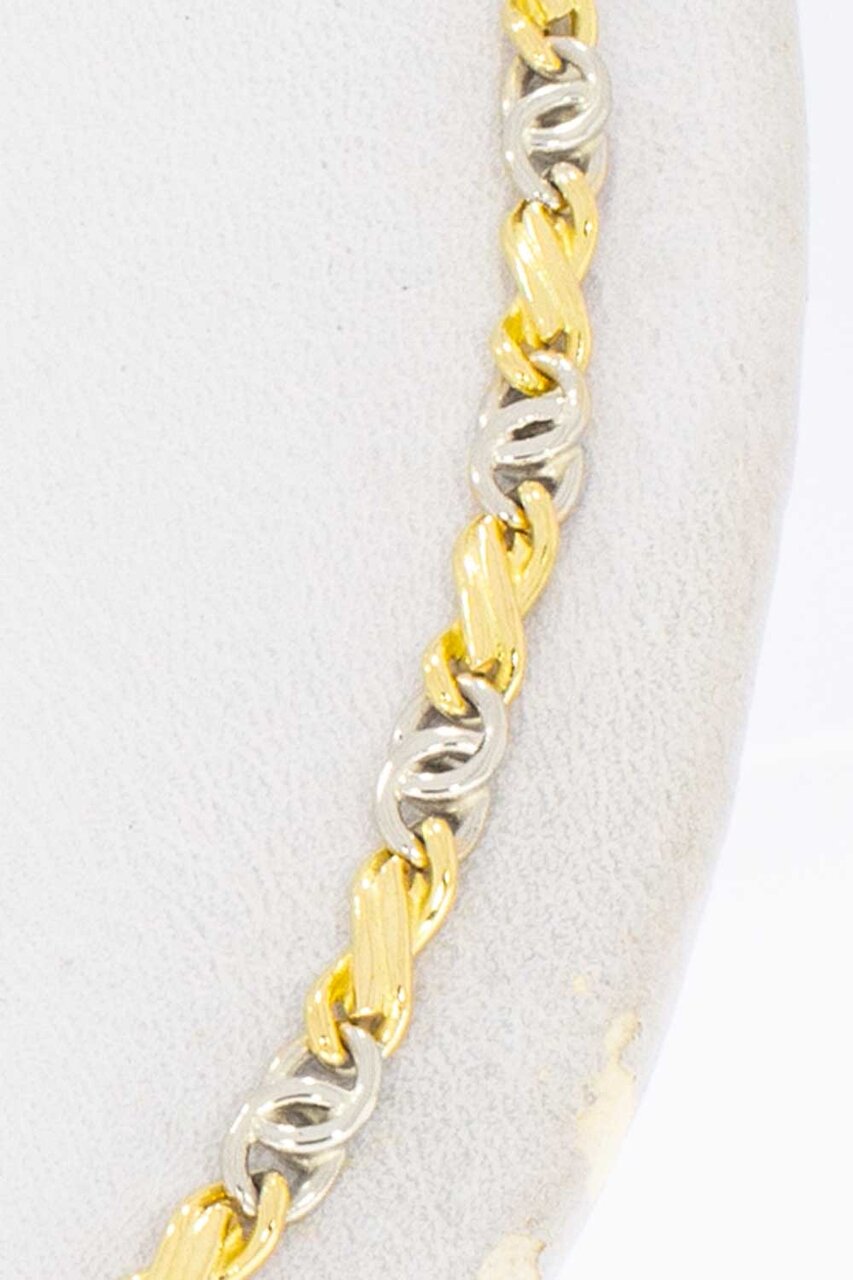 18 Karaat gouden Valkoog ketting - 60,4 cm