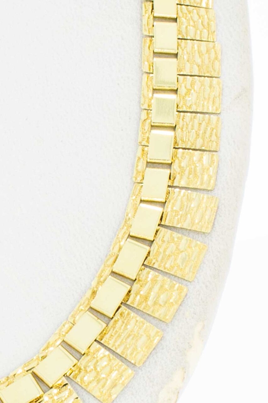 14 Karaat gouden Cleopatra Collier - 42,5 cm
