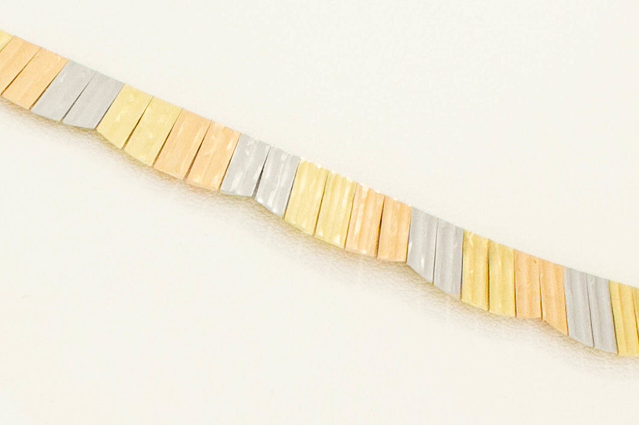 14 Karaat gouden Cleopatra Collier - 42,2 cm