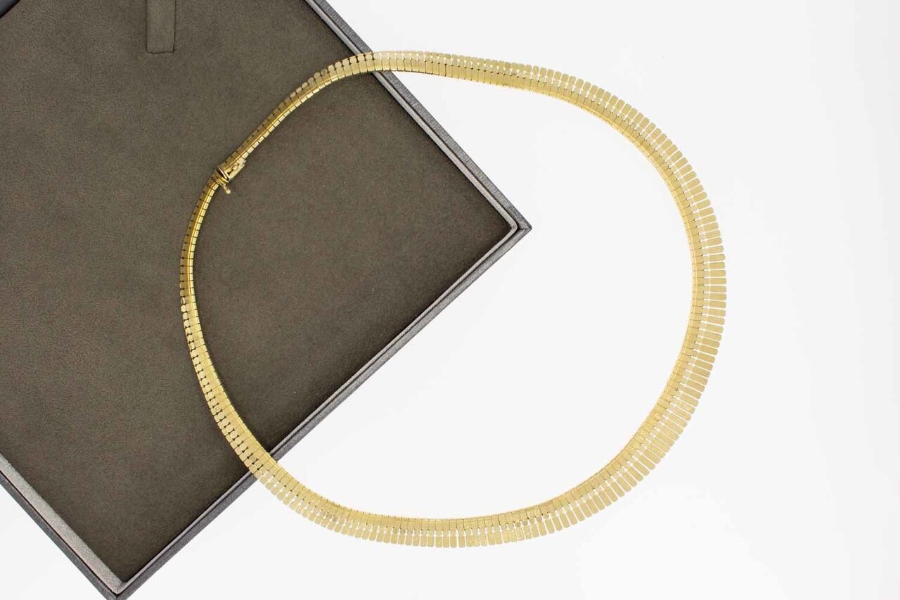 14 Karaat gouden Cleopatra Collier - 45 cm