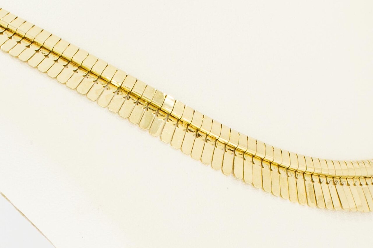 14 Karaat gouden Cleopatra Collier - 45 cm