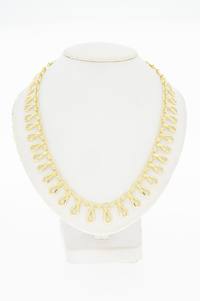 14 Karaat gouden Cleopatraketting - 47,5 cm