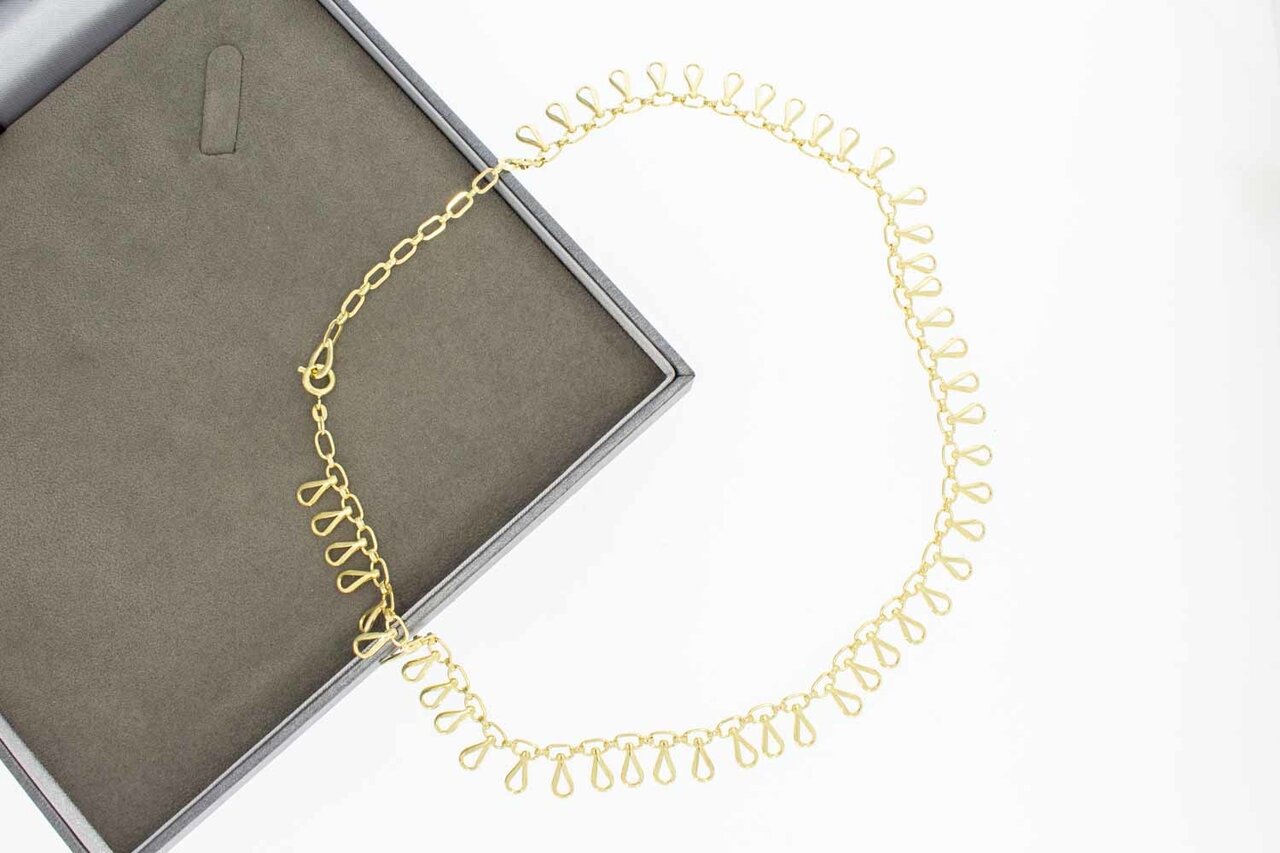 14 Karaat gouden Cleopatraketting - 47,5 cm