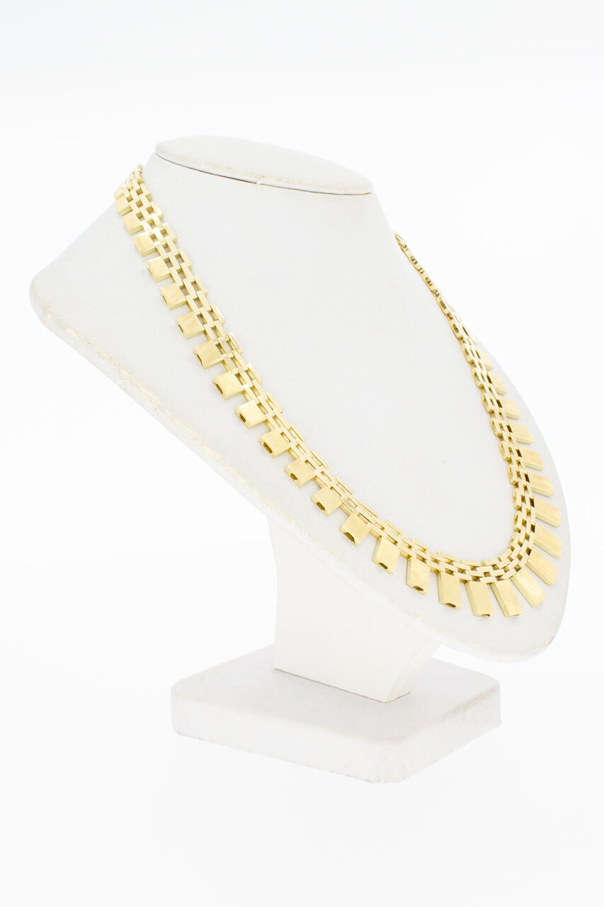 Cleopatra Choker 14 Karaat goud - 45 cm