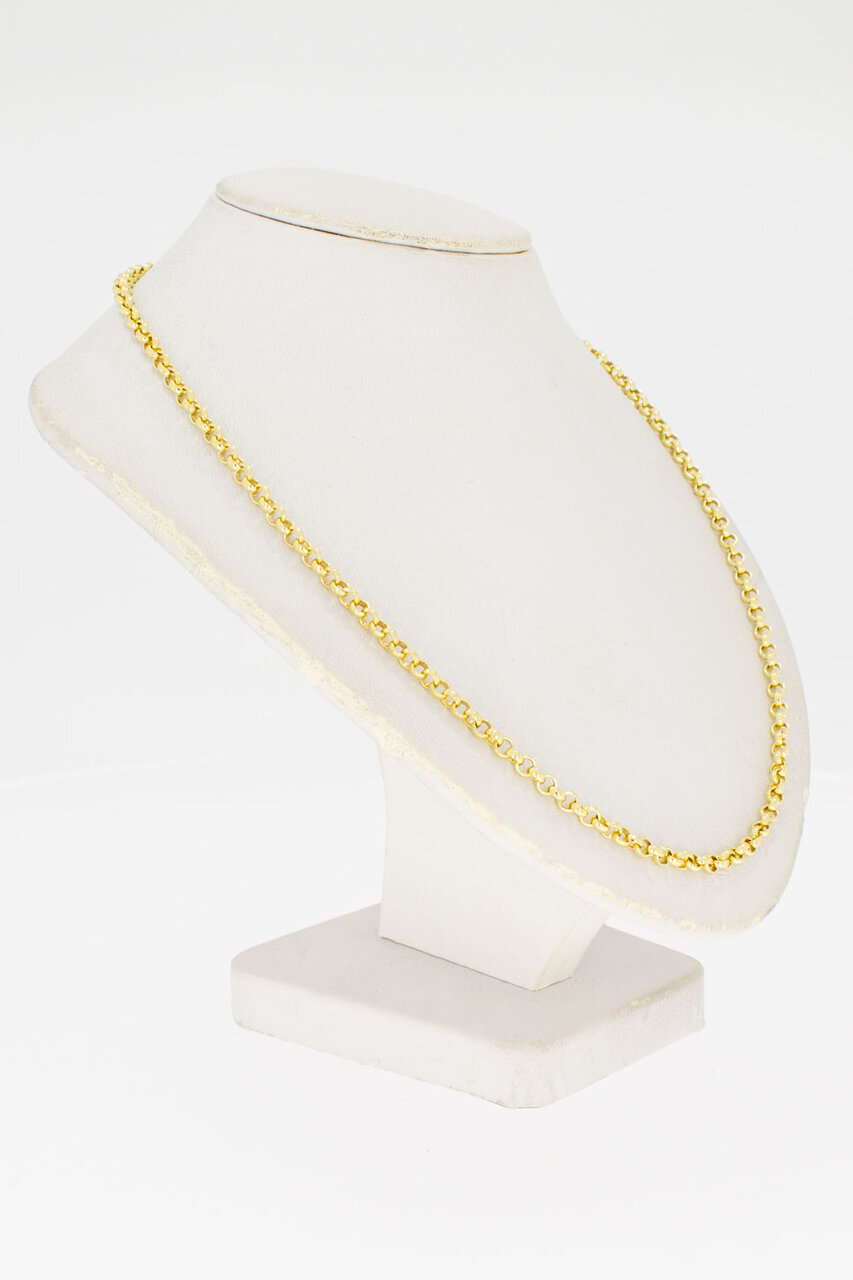 Anker ketting 14 karaat geelgoud - 51,3 cm