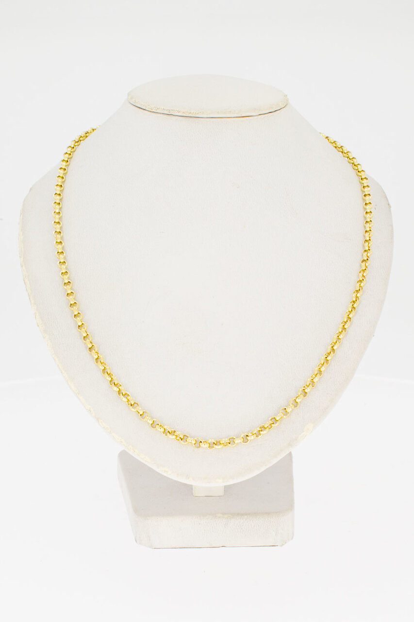 Anker ketting 14 karaat geelgoud - 51,3 cm
