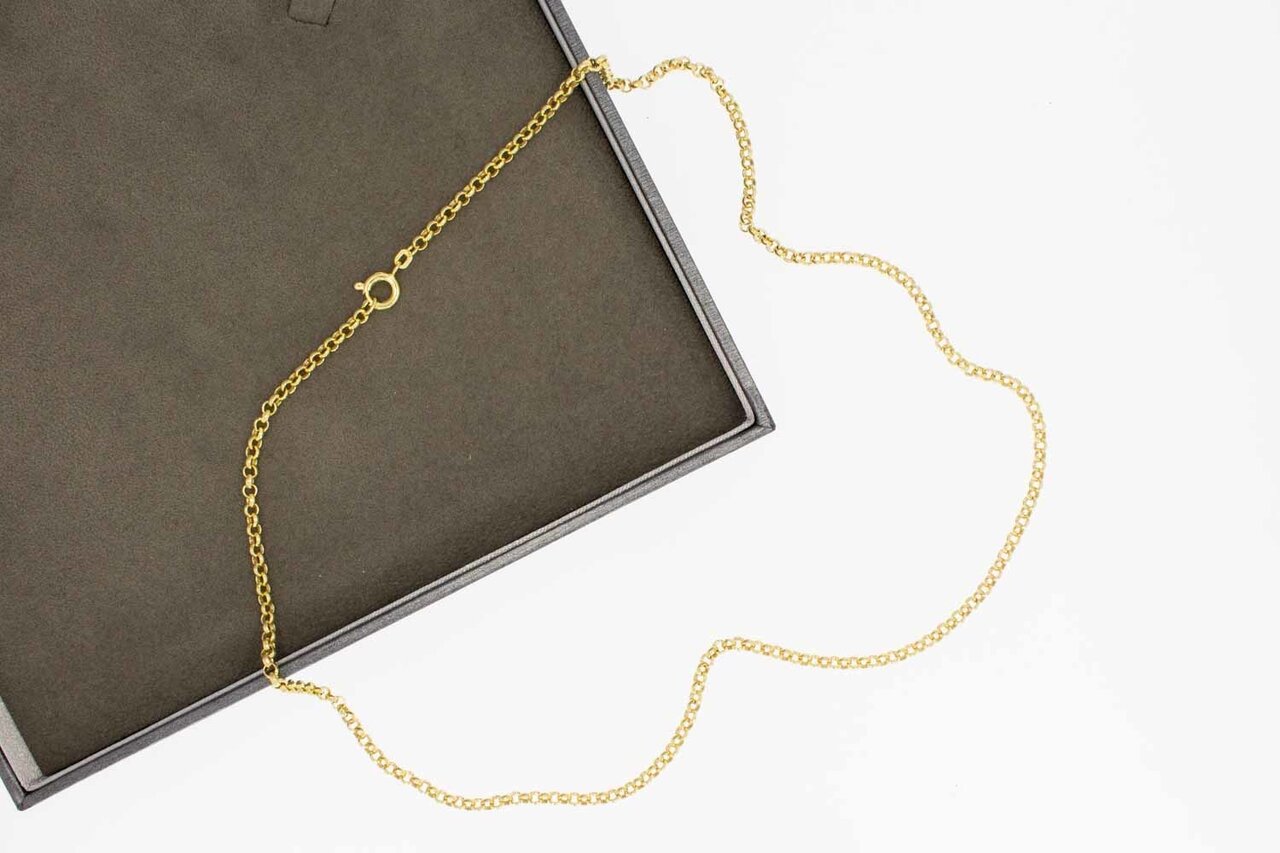 Anker ketting 14 karaat geelgoud - 51,3 cm