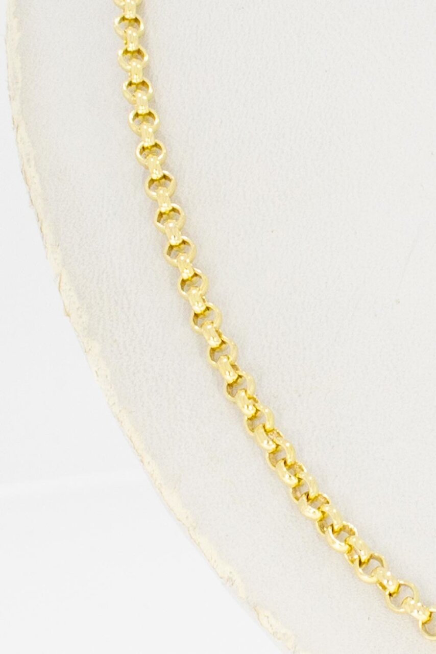 Anker ketting 14 karaat geelgoud - 51,3 cm
