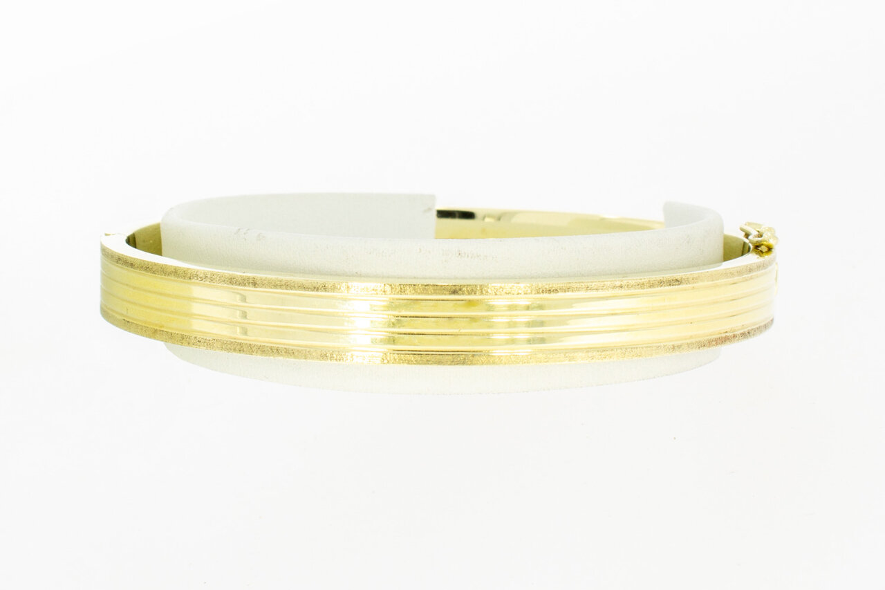Slavenarmband 14 Karaat geel goud