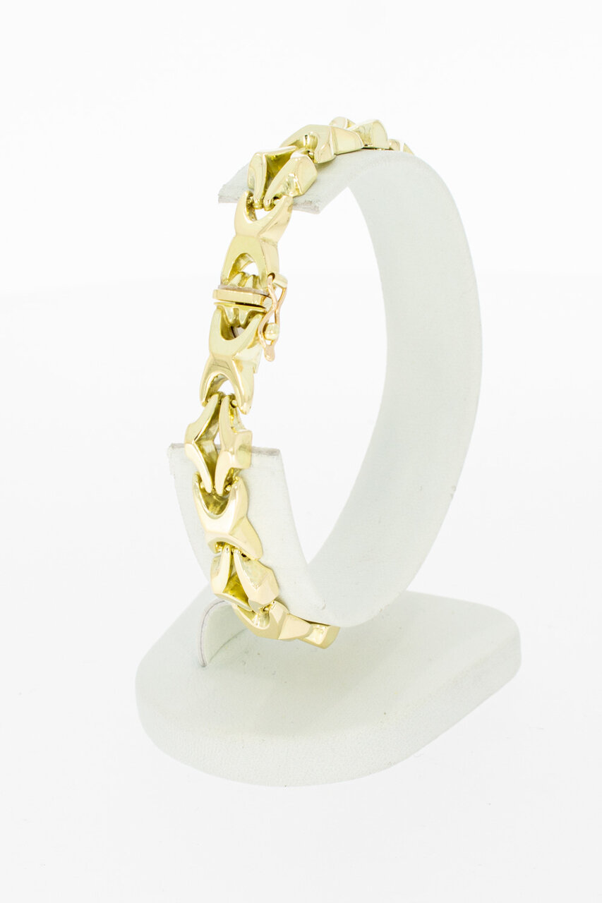 Geelgouden armband 14 Karaat - 18,9 cm
