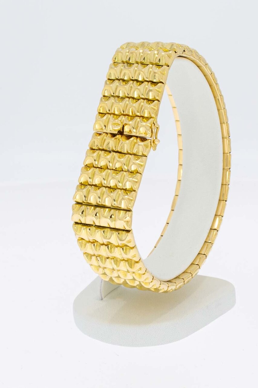 Vintage 18 Karaat goud armband - 20,5 cm