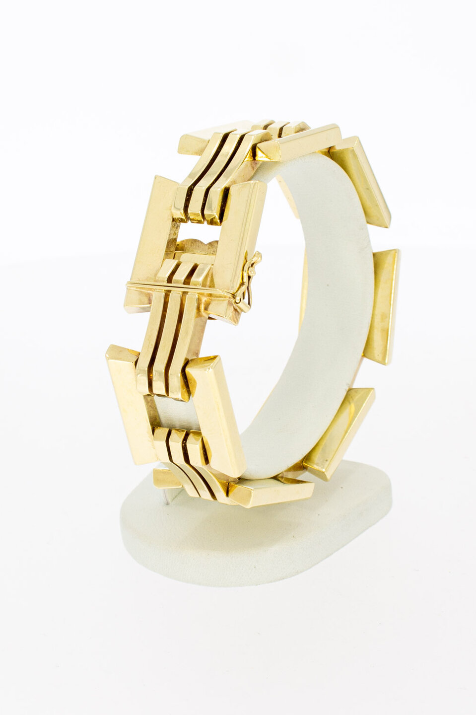 Tank armband 14 karaat goud - 20,1 cm