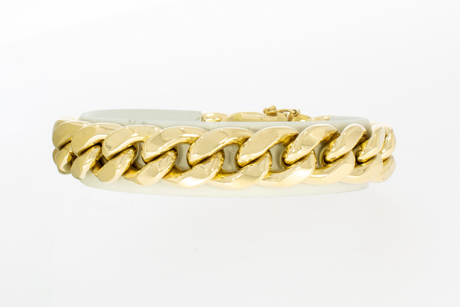 Gourmet armband 14 Krt goud - 20 cm