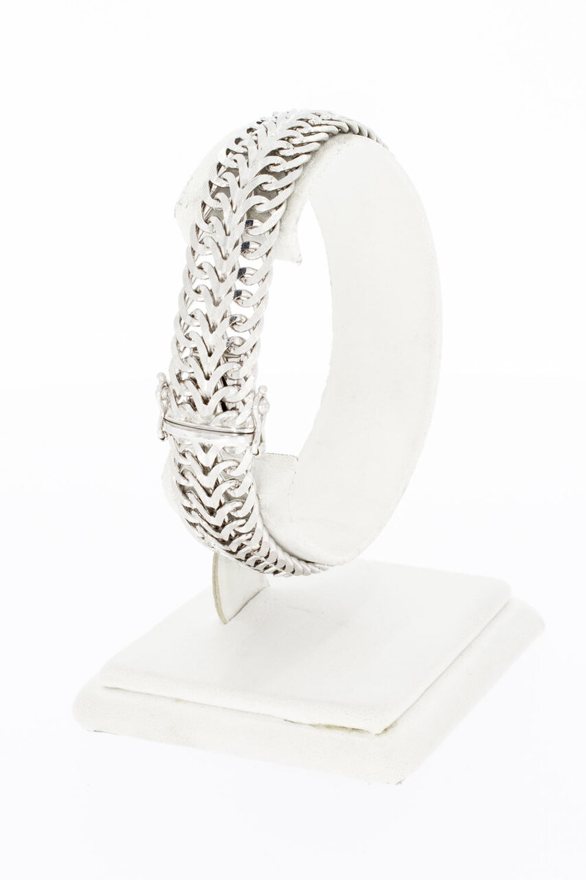 14 karaat Gevlochten armband - 19,3 cm