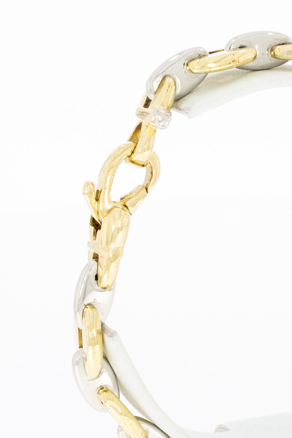 18 Karaat gouden Ankerarmband - 20,4 cm