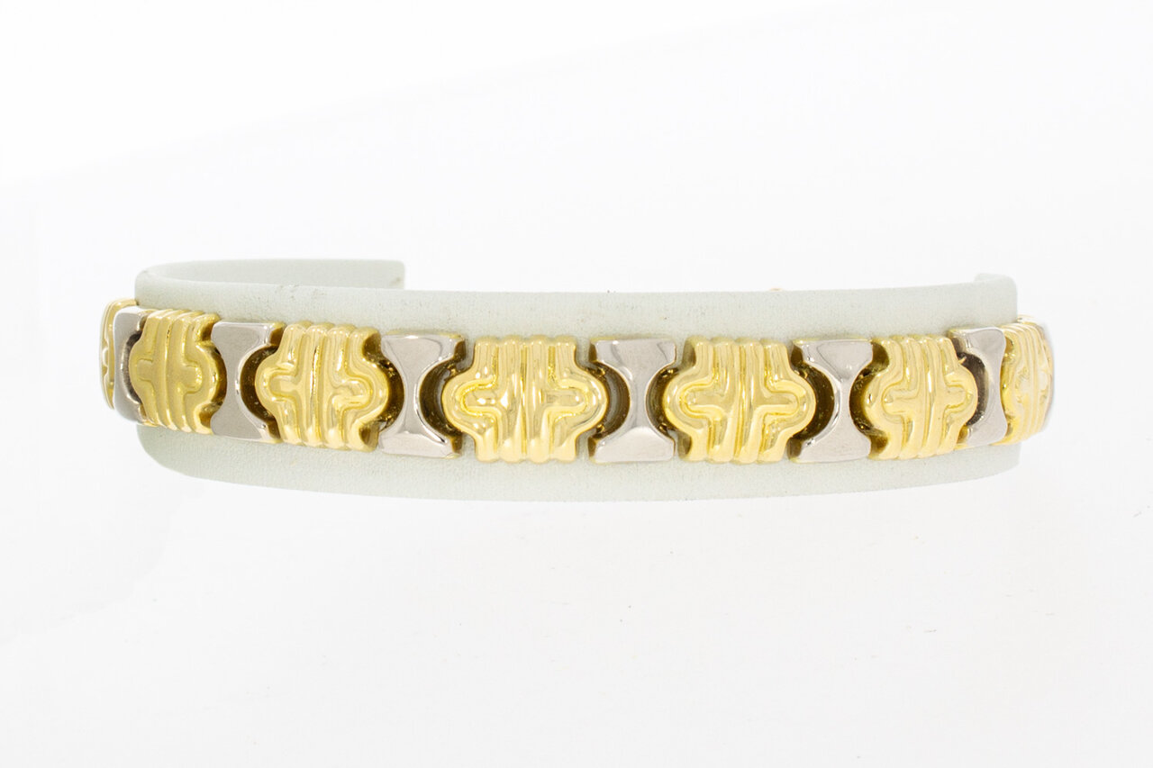 18 Karaat platte Koningsarmband - 21,2 cm