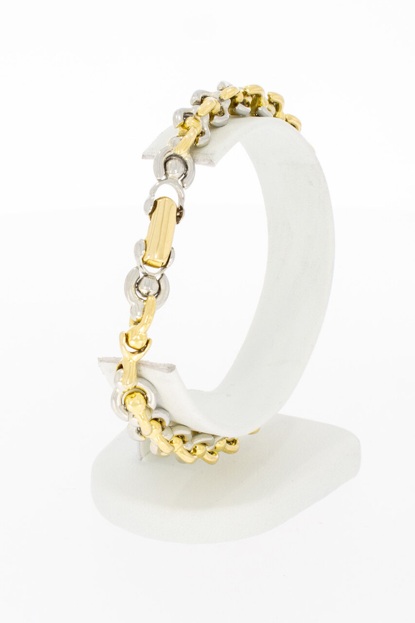 18 Karaat goud Anker armband - 20,8 cm