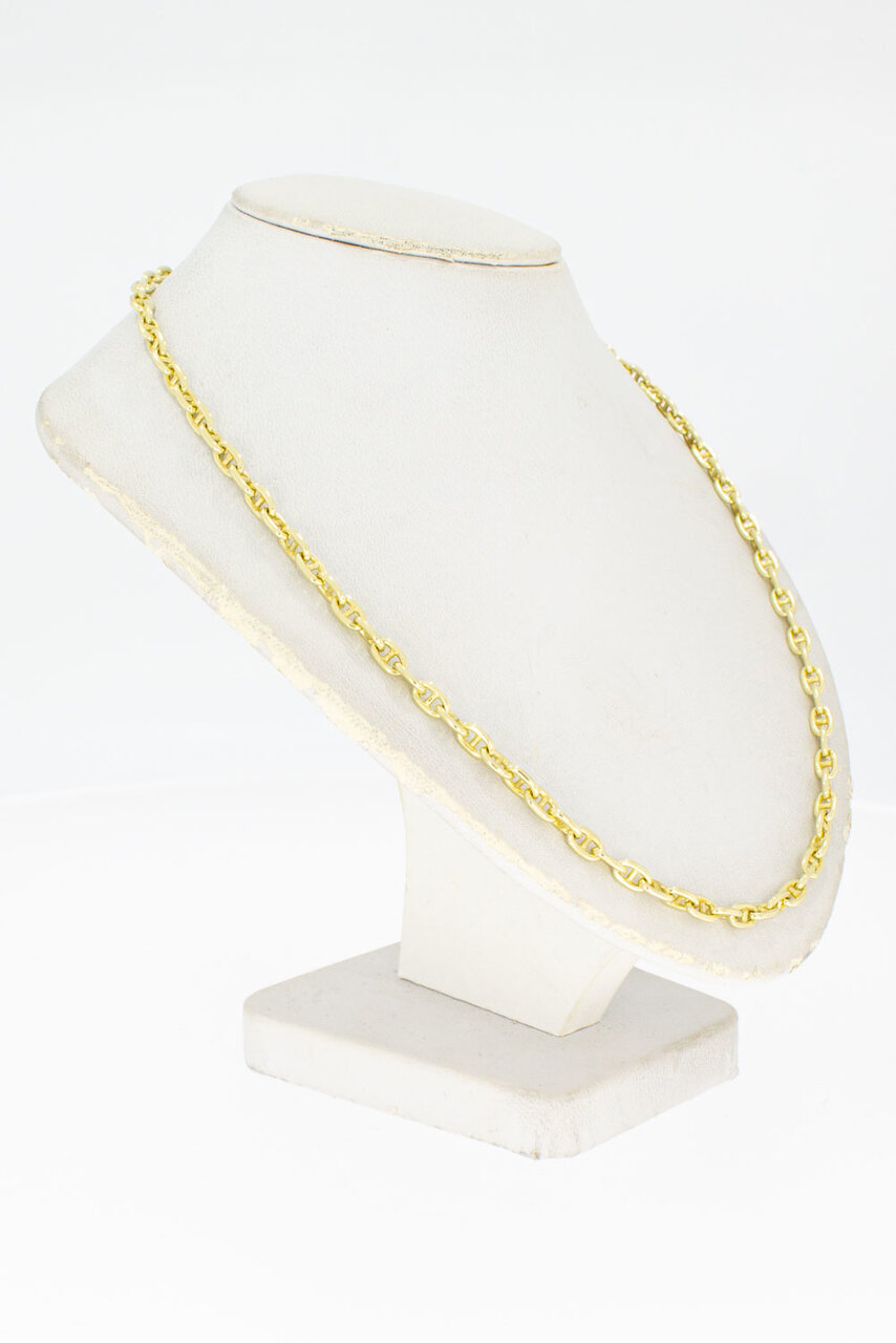 14 Karaat Anker schakelketting - 47,3 cm