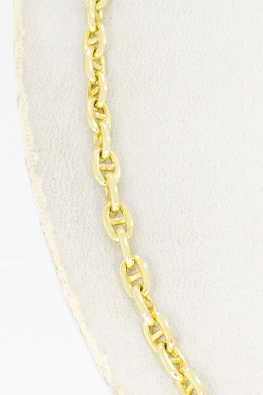 14 Karaat Anker schakelketting - 47,3 cm