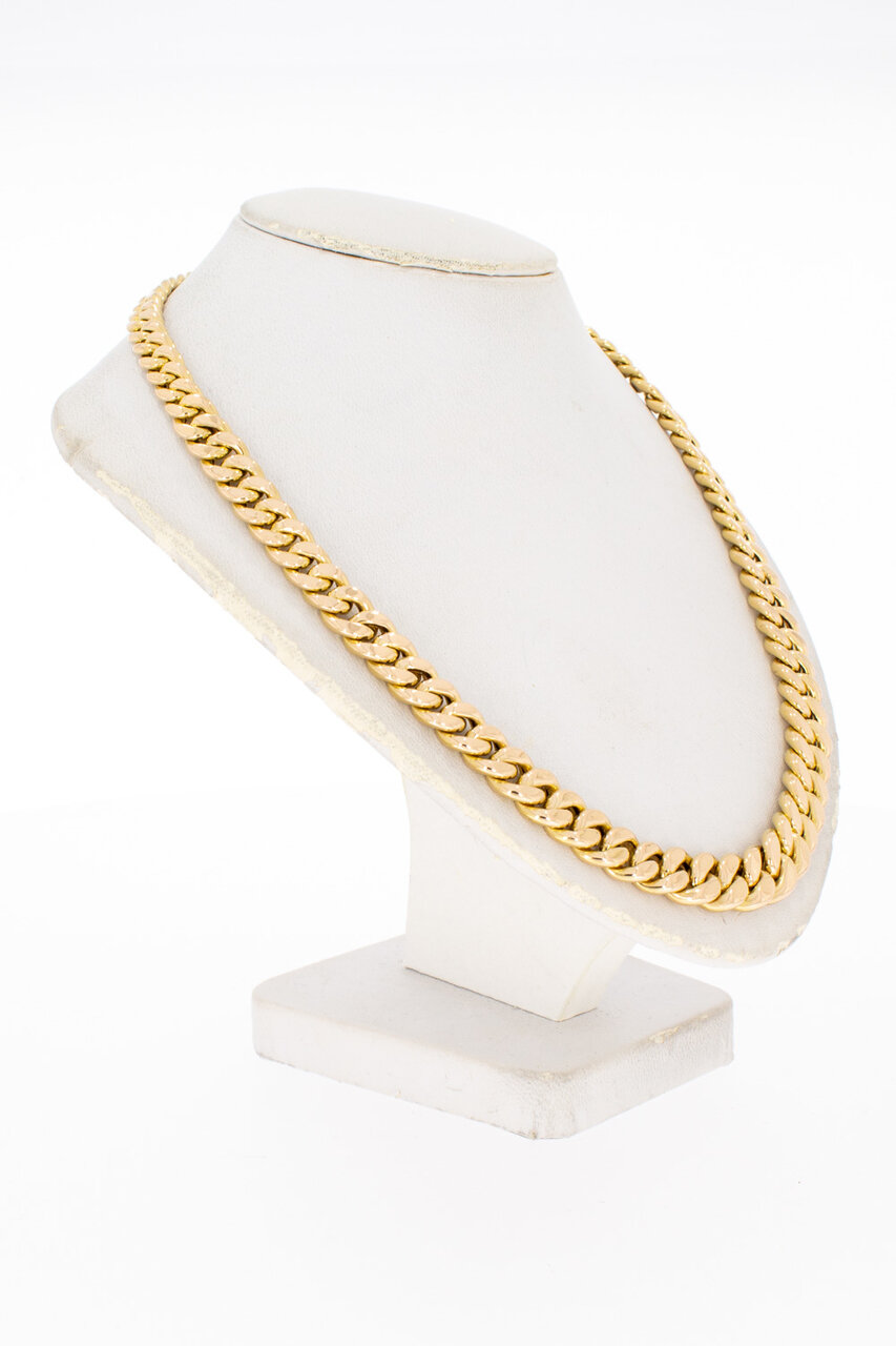 Gourmet ketting 18 Karaat goud - 42,5 cm