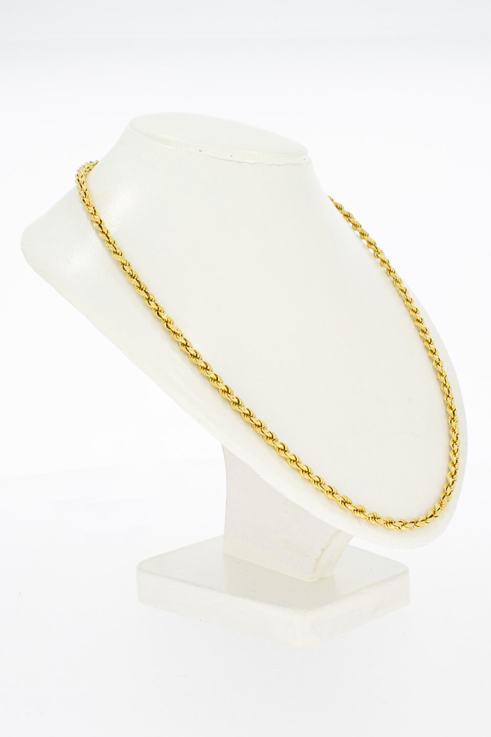 18 karaat gouden koordketting - 71,5 mm