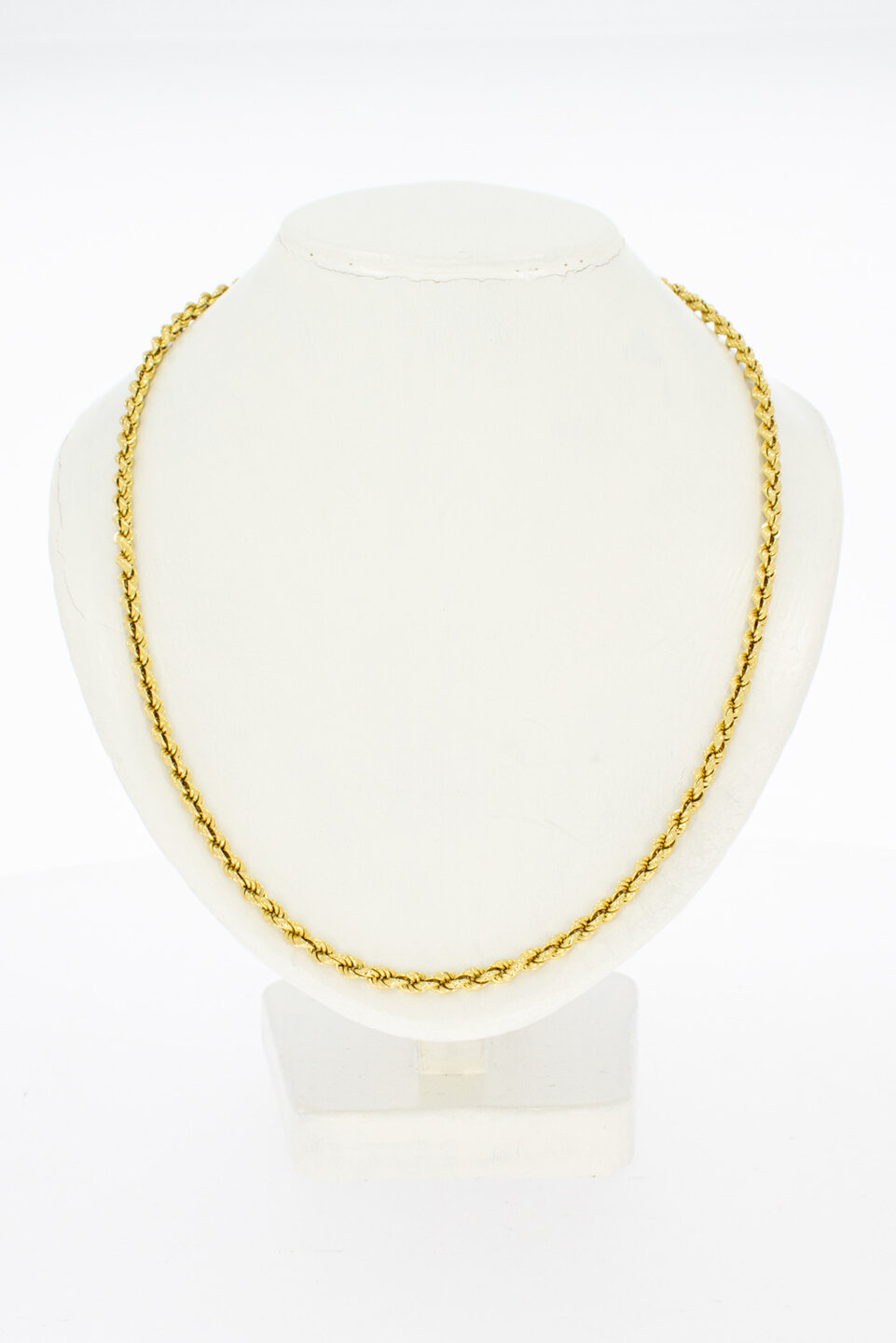 18 karaat gouden koordketting - 71,5 mm