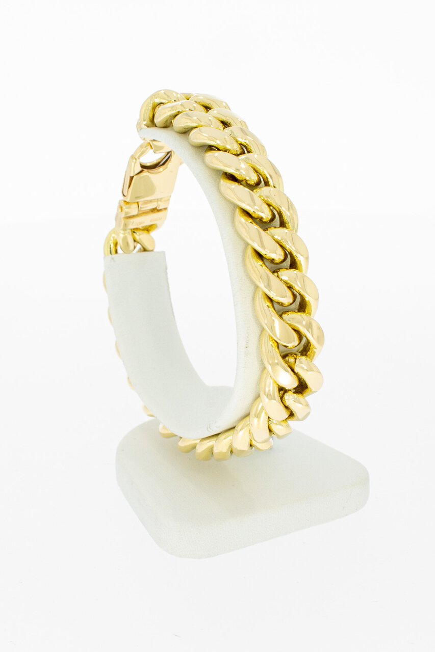 18 Karaat heren armband - 20,9 cm