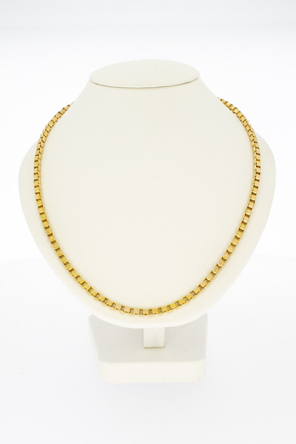 Venetiaanse ketting 18 karaat goud - 76,8 cm