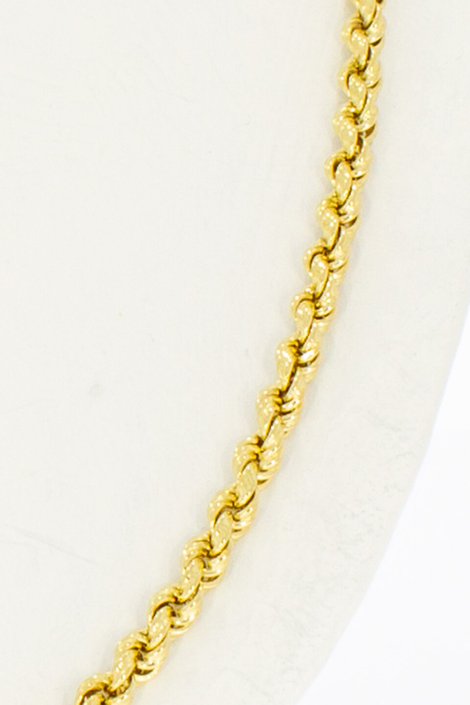 18 kaart goud Koordketting - 52,4 Cm