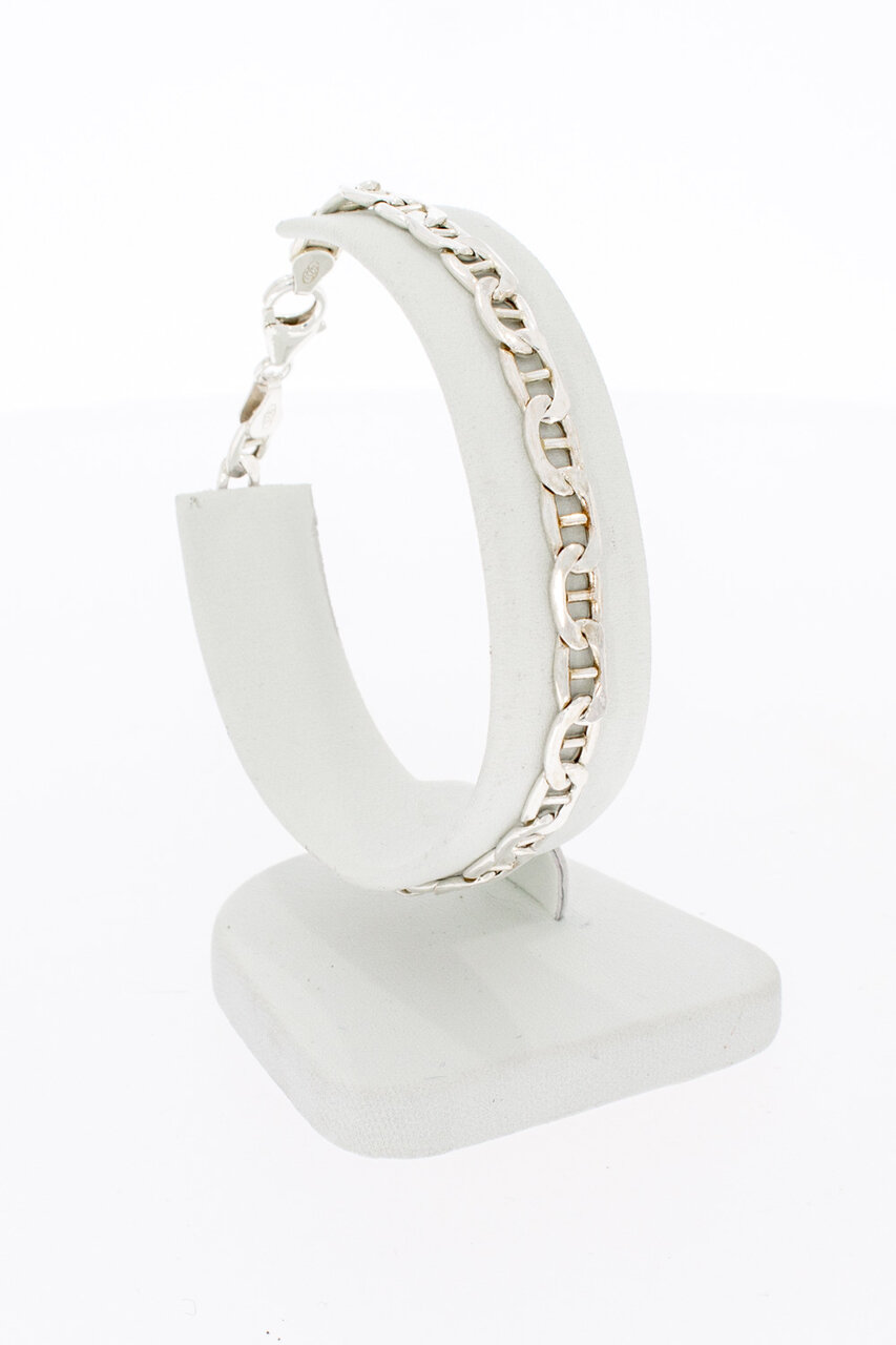 Zilveren valkoog armband (925) - 20 cm (3,7 g)