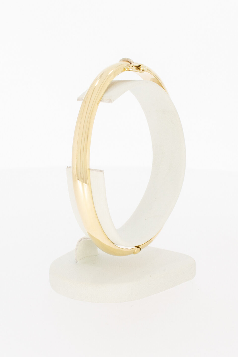 Dames Slavenarmband 14 karaat geelgoud