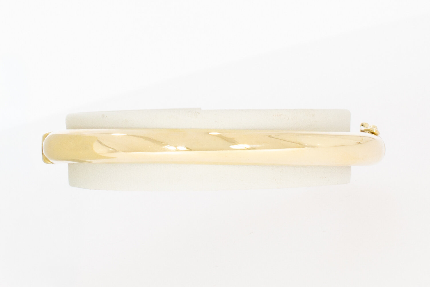 Dames Slavenarmband 14 karaat geelgoud