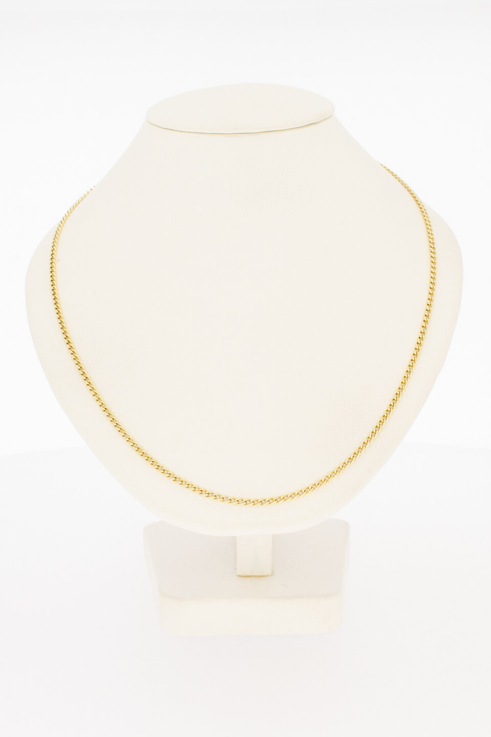 Gourmetketting 14 karaat geelgoud - 62,7 cm