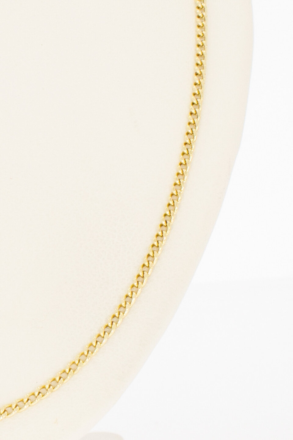 Gourmetketting 14 karaat geelgoud - 62,7 cm