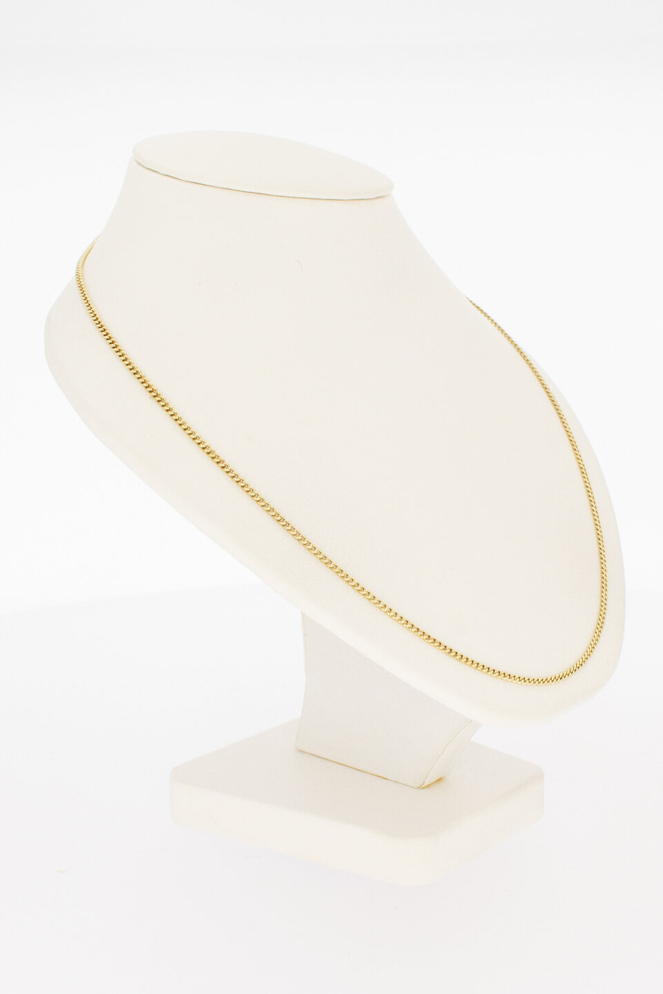 Dames Gourmetketting 14 karaat goud - 44,2 cm